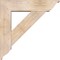 Ekena Millwork Traditional Traditional Smooth Bracket w/ Offset Brace, Douglas Fir, 7 1/2"W x 30"D x 30"H BKT0806X30X30TRA01SDF - alternate 2